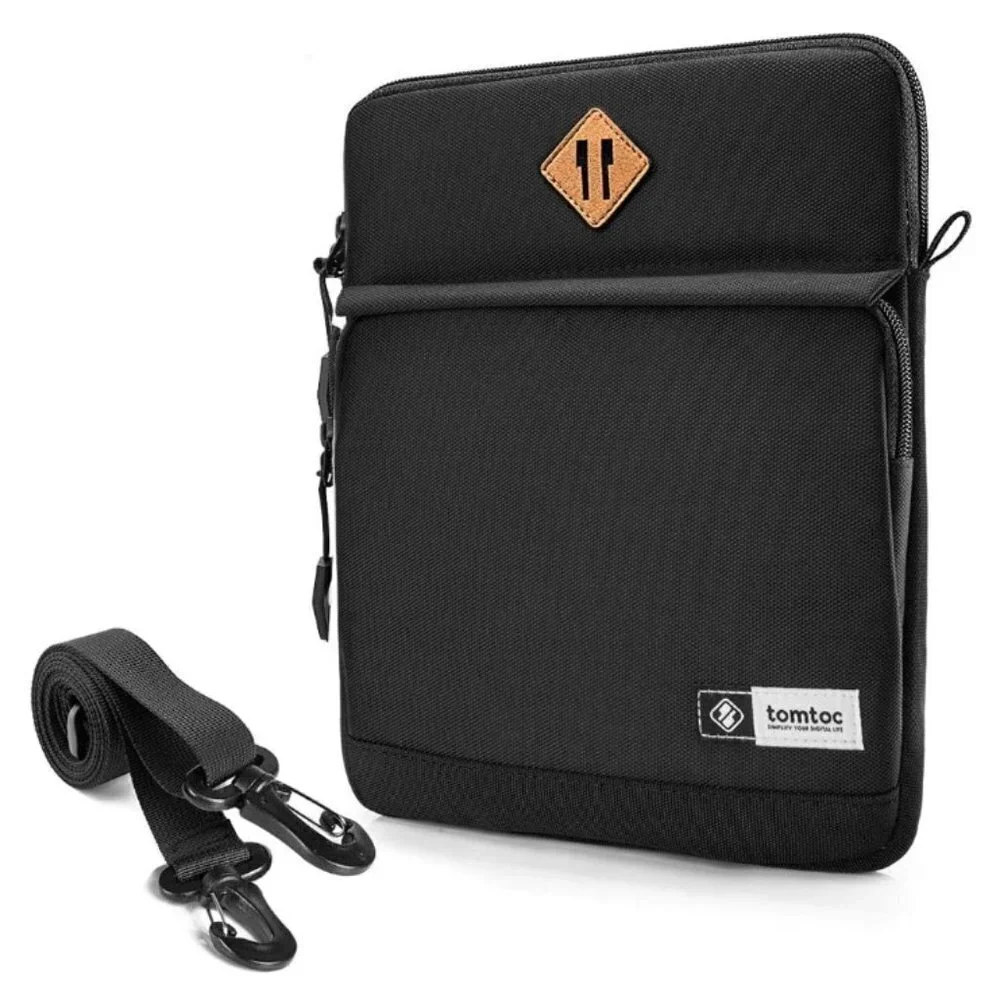 tomtoc 11 inch Tablet Sleeve Bag, CornerArmor patent design at the bottom